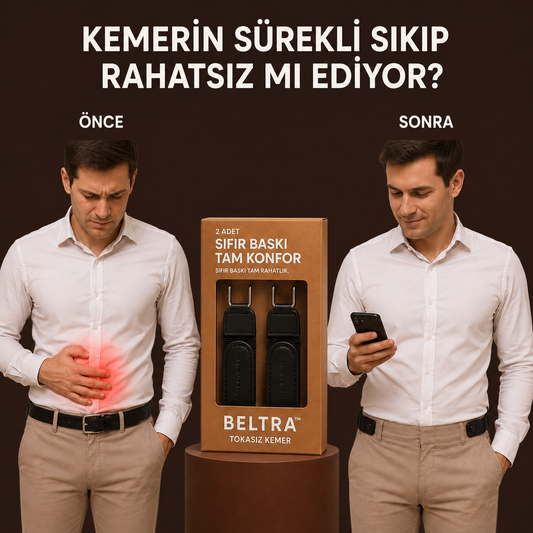 Beltra Premium Tokasız Kemer